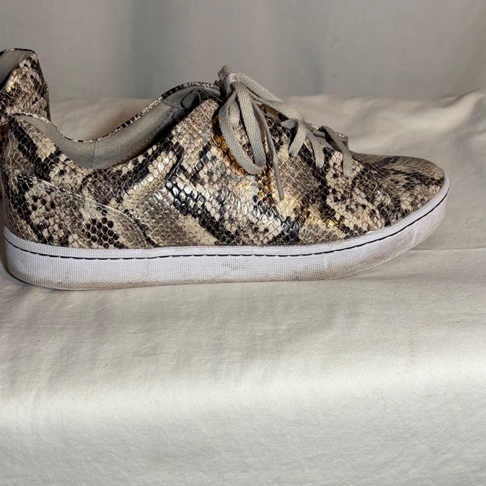 Clarks Snakeskin Pattern Sneakers View 6